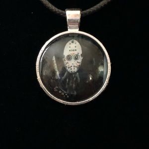Halloween inspired charm and necklace
